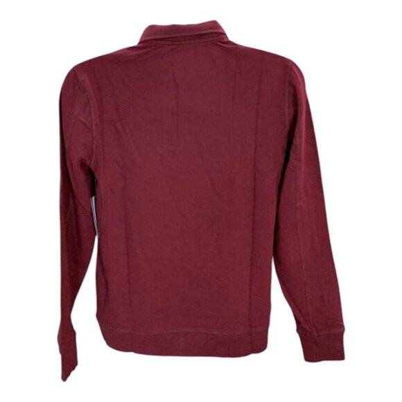 Flag & Anthem Madeflex All Day Stretch 1/4 Zip Maroon Size Small - Picture 2 of 8